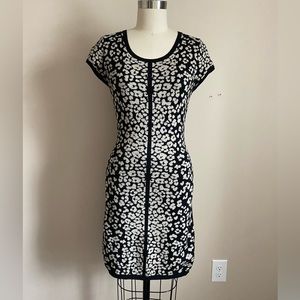 Victoria Secret Size M Leopard Print Sweater Dress
